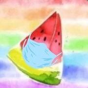 吃瓜小组怎么画,绘制趣味生活画卷