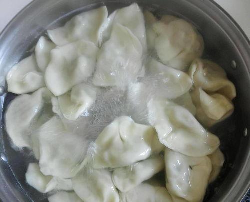 冬天吃瓜素饺子